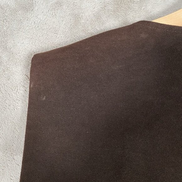 Vintage Jean Paul Germain Waistcoat Mens 4X Brown Cotton Suit Vest Western - Picture 8 of 15